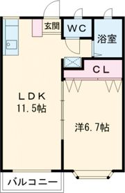 光マンションIIの間取り画像