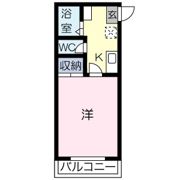 第四ハイツAの間取り画像