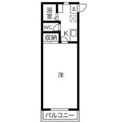 第四ハイツAの間取り画像