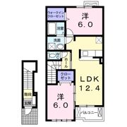 サンローラBの間取り画像