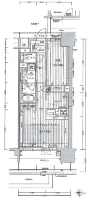 プレサンス グラン 栄 THE TOWERの間取り画像