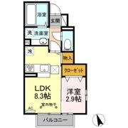MTハイムYの間取り画像