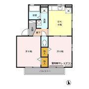 サンハイム一色 Dの間取り画像