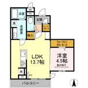 ガーデンテラスⅡの間取り画像