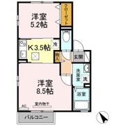 ヴィアブリーズの間取り画像