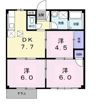 メープルファーム照山Ⅰの間取り画像