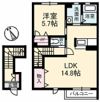 シャーメゾンαの間取り画像