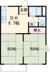 シンシアT’s D棟の間取り画像