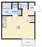 Sou．leaf久留米大前の間取り画像