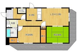 サンライトヒルズ広川の間取り画像