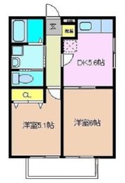 アムールひろかわの間取り画像