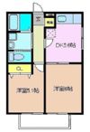 アムールひろかわの間取り画像