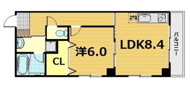 レジデンス雅都の間取り画像