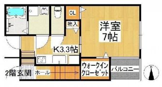 ベスパコートの間取り画像