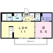 グレイスフル橘 A棟の間取り画像