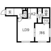 AKT月寒中央の間取り画像