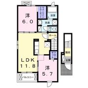 アステルコートⅠの間取り画像