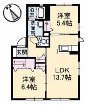 PLACIDO C棟の間取り画像