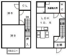 スタントンハウスの間取り画像