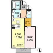 ウィット高岡の間取り画像