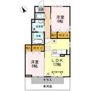 クレストⅢの間取り画像