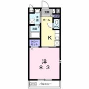 アライブ Bの間取り画像