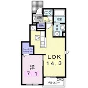 カンフォタブル・メゾンⅡの間取り画像