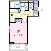 NEW WEST 7 RICHの間取り画像