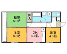 フレンドハイツの間取り画像