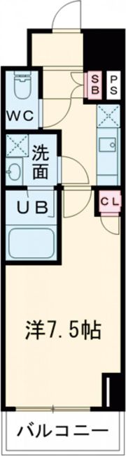 TLRレジデンス町田の間取り画像
