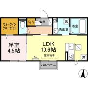 Dーroom三沢下久保 Bの間取り画像