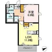 Le Vert Hachioji(ルヴェール八王子)の間取り画像