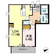 Le Vert Hachioji(ルヴェール八王子)の間取り画像