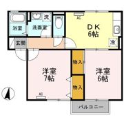 プルミエール Aの間取り画像