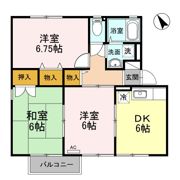 アスティオン Aの間取り画像