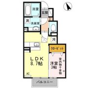 シャルマン クレールの間取り画像