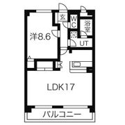 エステイト旭の間取り画像