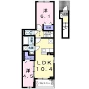 メンゼン Sの間取り画像
