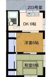 コーポサトーの間取り画像