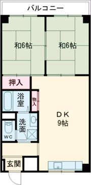 山善ハイツの間取り画像