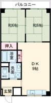 山善ハイツの間取り画像