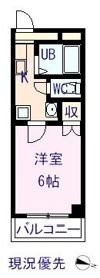 フローラル吉岡の間取り画像