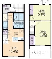 ドミールソノの間取り画像