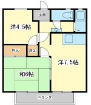 Mハイツの間取り画像