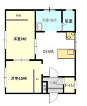 タウニィJUNⅡの間取り画像