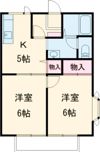 サンプレイス城南 Hの間取り画像
