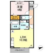 クレストシエルの間取り画像