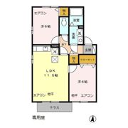 セードル小川 A/Bの間取り画像