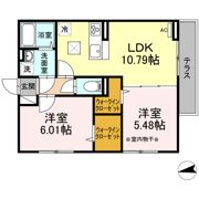 ラ・カーサ グリシーナの間取り画像