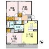 グランデ北沢Ⅱの間取り画像